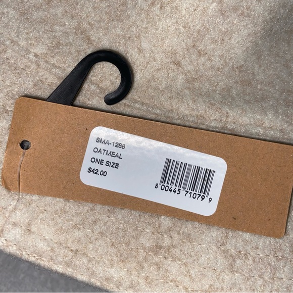 NWT Steve Madden, Cream, Polyester Bucket Hat - One Size - Picture 4 of 6